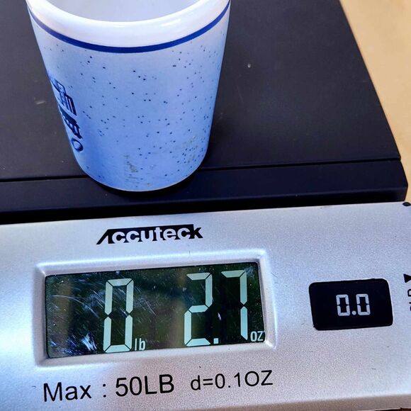 San Francisco Blue Ombre Ceramic Stoneware Shot Glass Collectible Souvenir - Picture 8 of 8